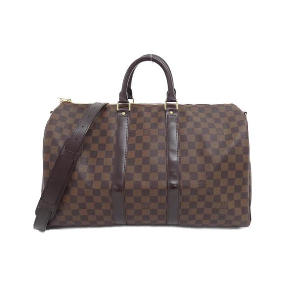 LOUIS VUITTON Brown Damier Boston Bag - Picture 1 of 9